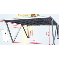 CARPORT - POSTO AUTO XXL